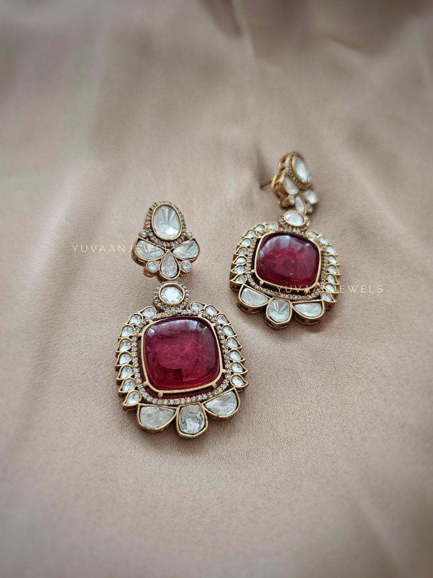 Ambar Semi-precious Stone Earings