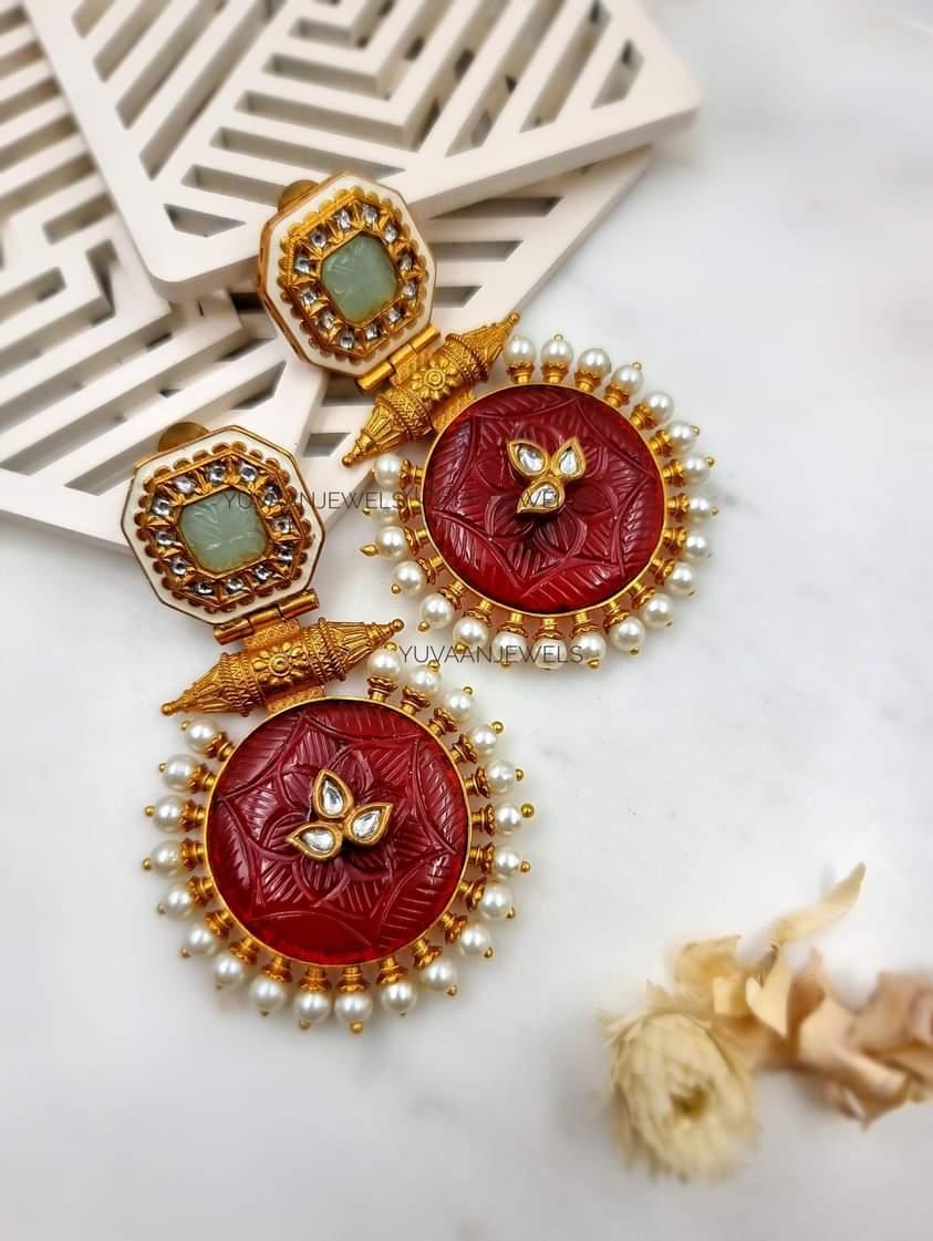 Abroo Carved Chaandbaali - Image 4