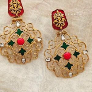 Amiara delicate chaandbaali with Kaan Chain