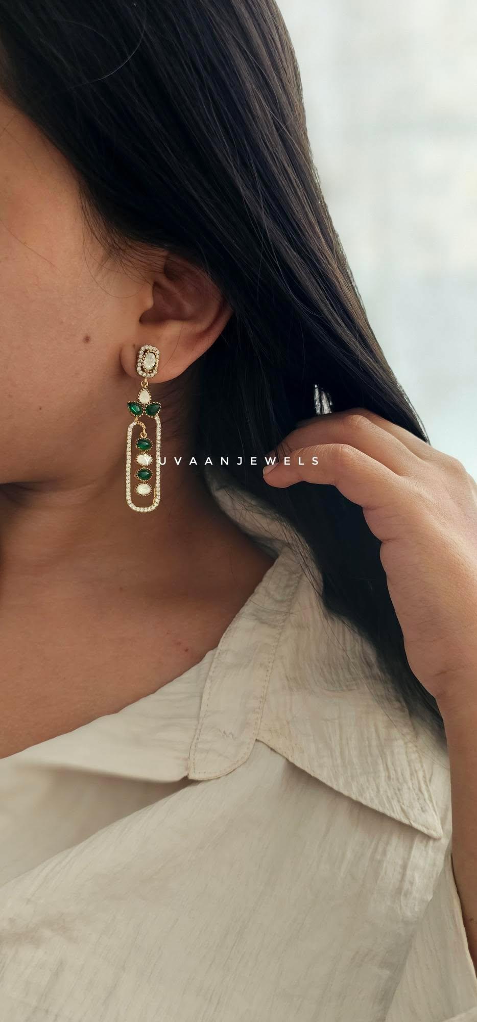 Adaia semi-precious stone earrings