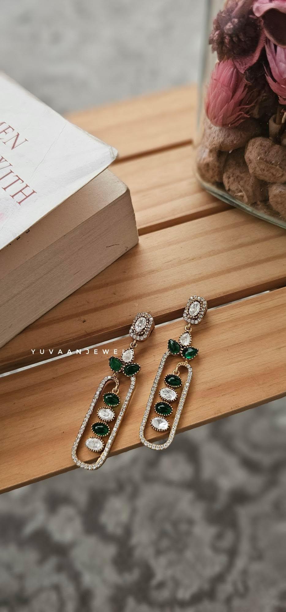 Adaia semi-precious stone earrings - Image 9