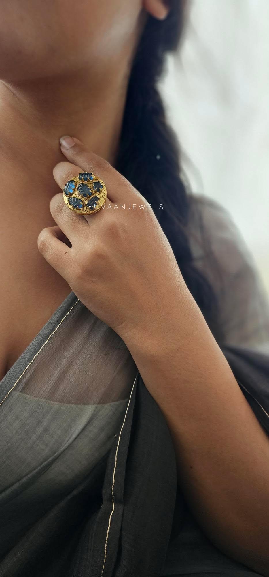 Abby handcrafted ring