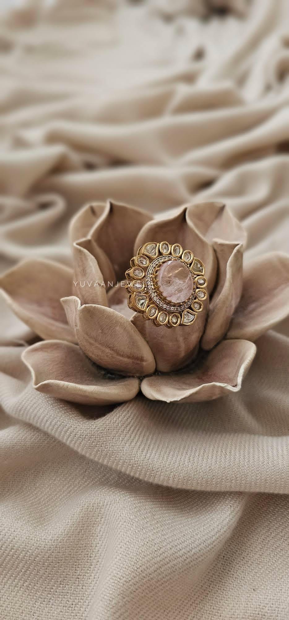 Ahir Quartz adjustable ring - Image 2