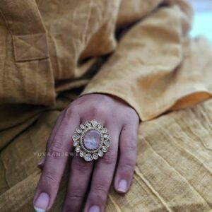 Ahir Quartz adjustable ring