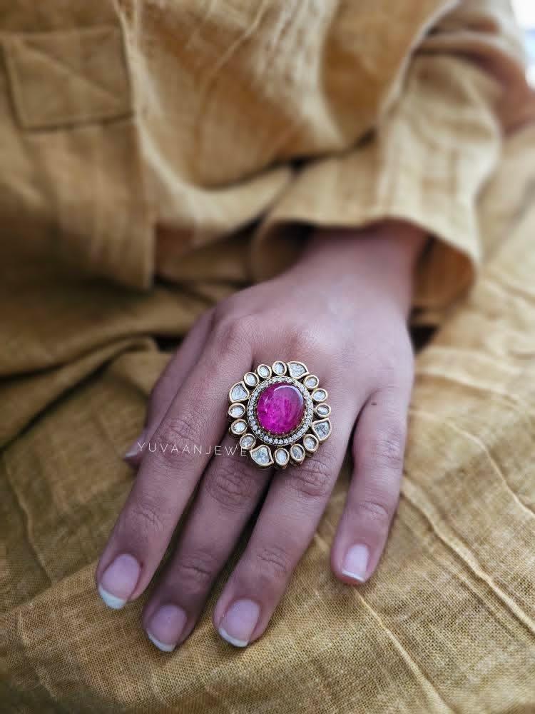 Ahir Quartz adjustable ring - Image 7