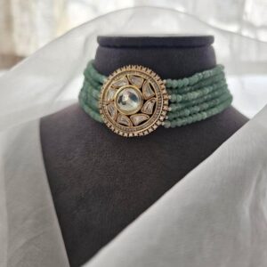 ALFAAZ POLKI AND PEARL CHOKER