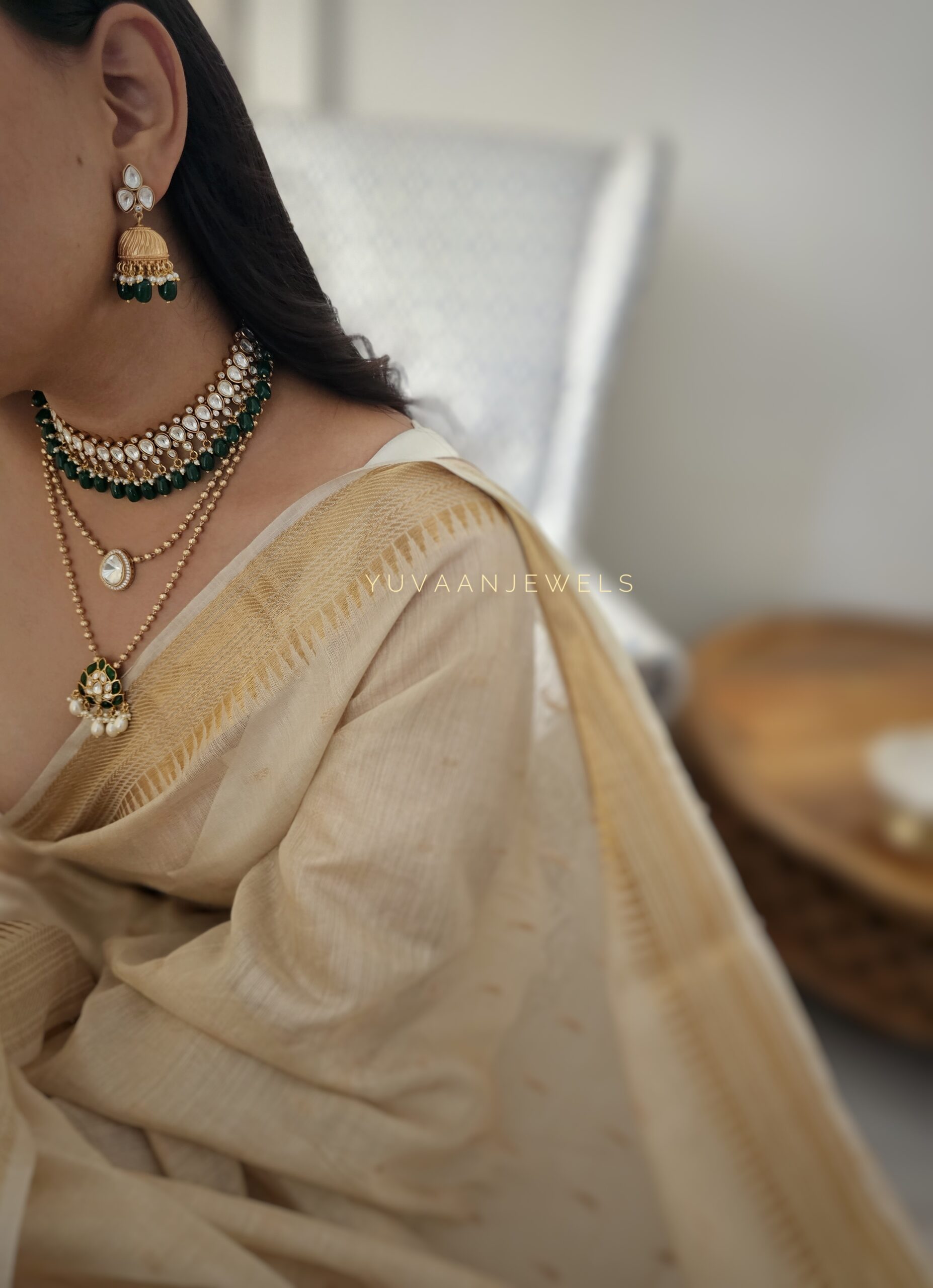 Aura polki choker - Image 3