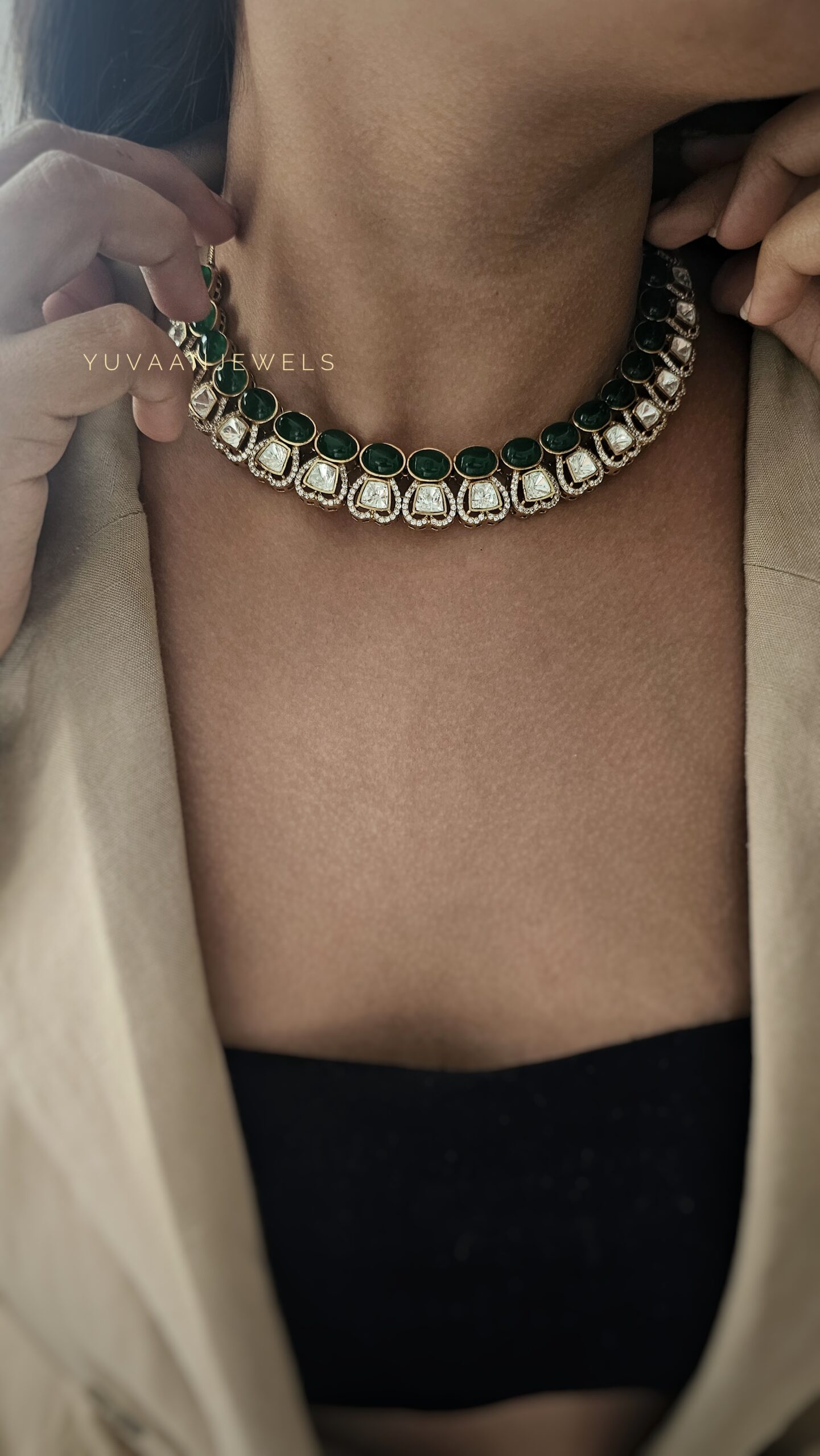 Wren polki necklace - Image 6