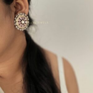 Muskaan semi precious studs