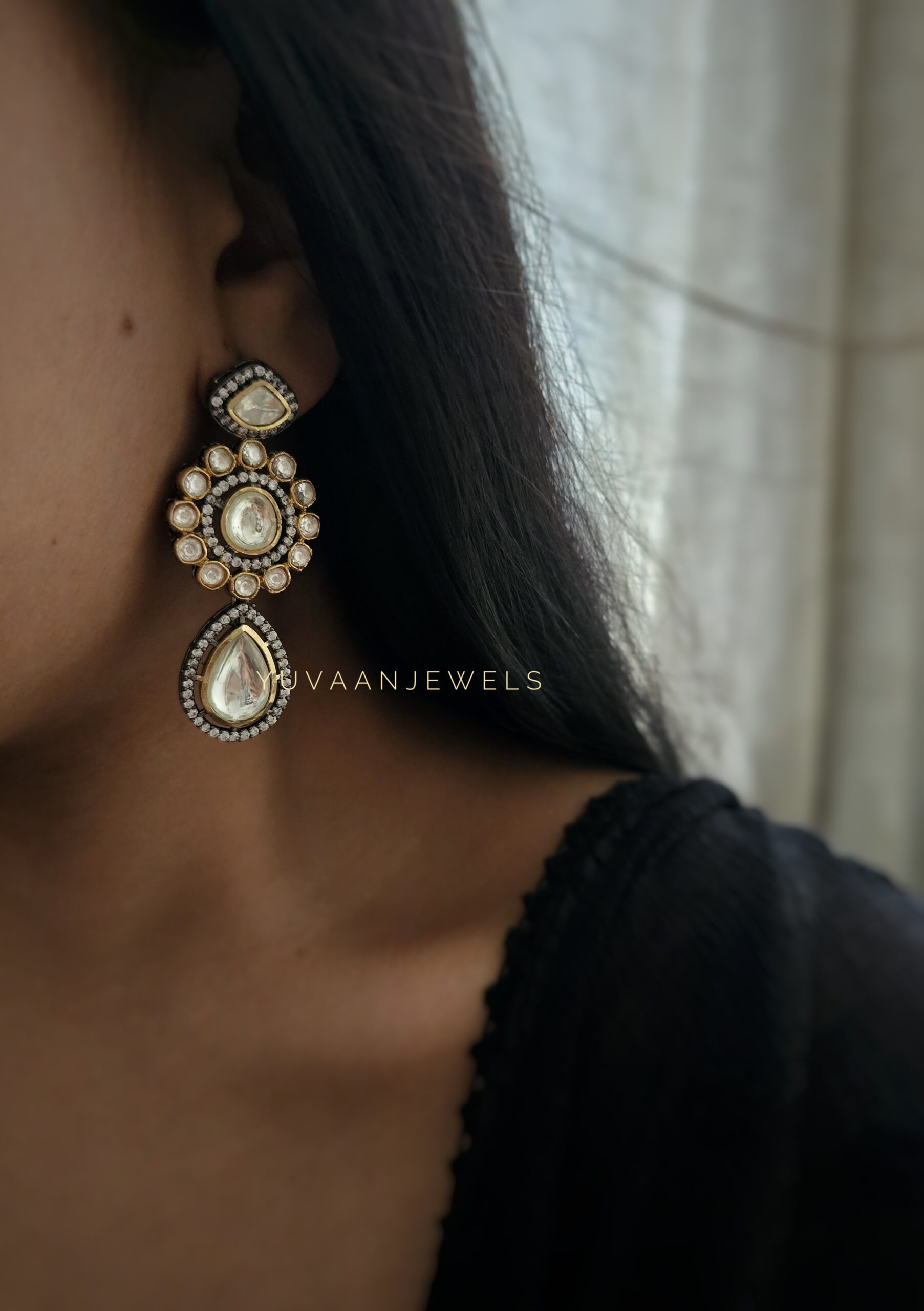 Yaami polki earings