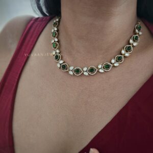 Farida semi precious quartz necklace