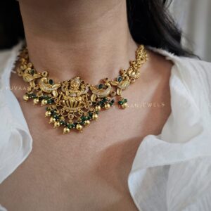 Vibha Handcrafted temple necklace