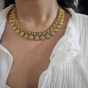 Sohvi  Handcrafted temple necklace