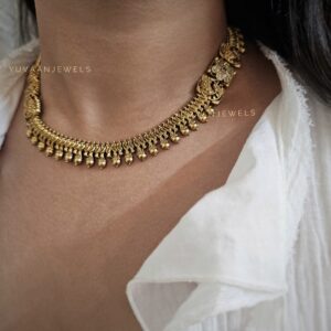 Prabha Handcrafted temple necklace