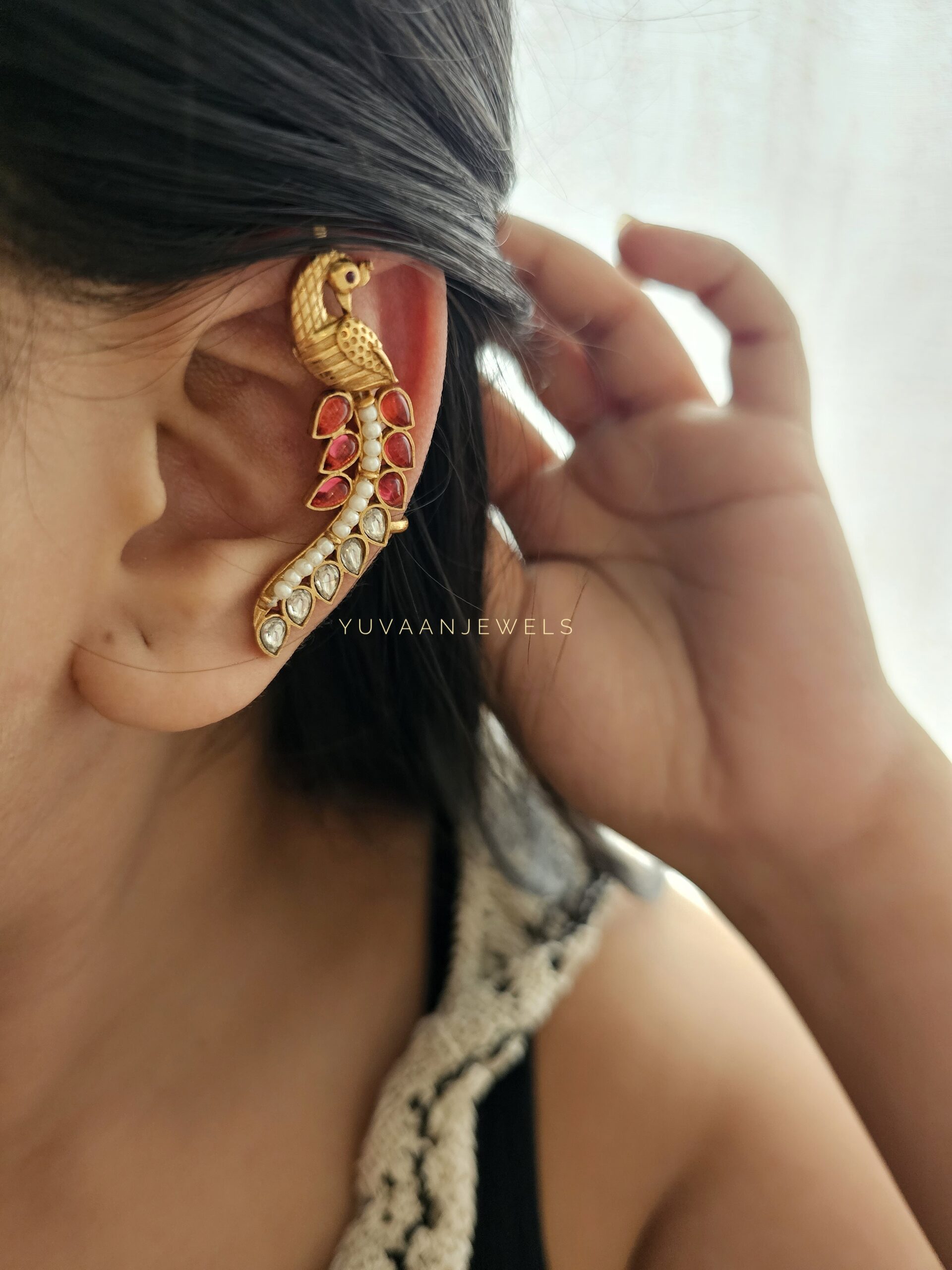 Nirya handcrafted ear cuffs