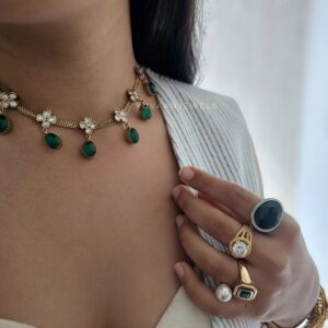 Shrushti Delicate Quartz Necklace