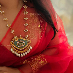 Ruslaan Long Handcrafted Necklace