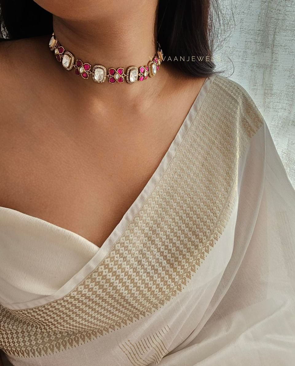 Katha Polki choker/Necklace