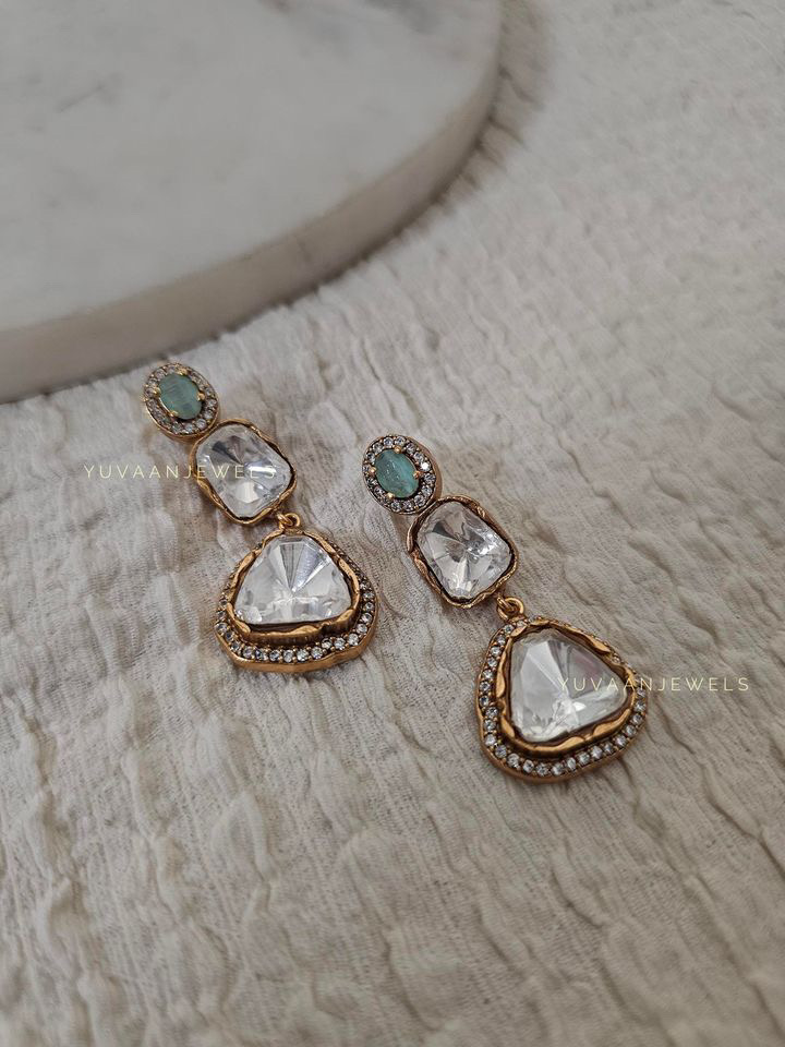 Sitar Polki Necklace - Image 7