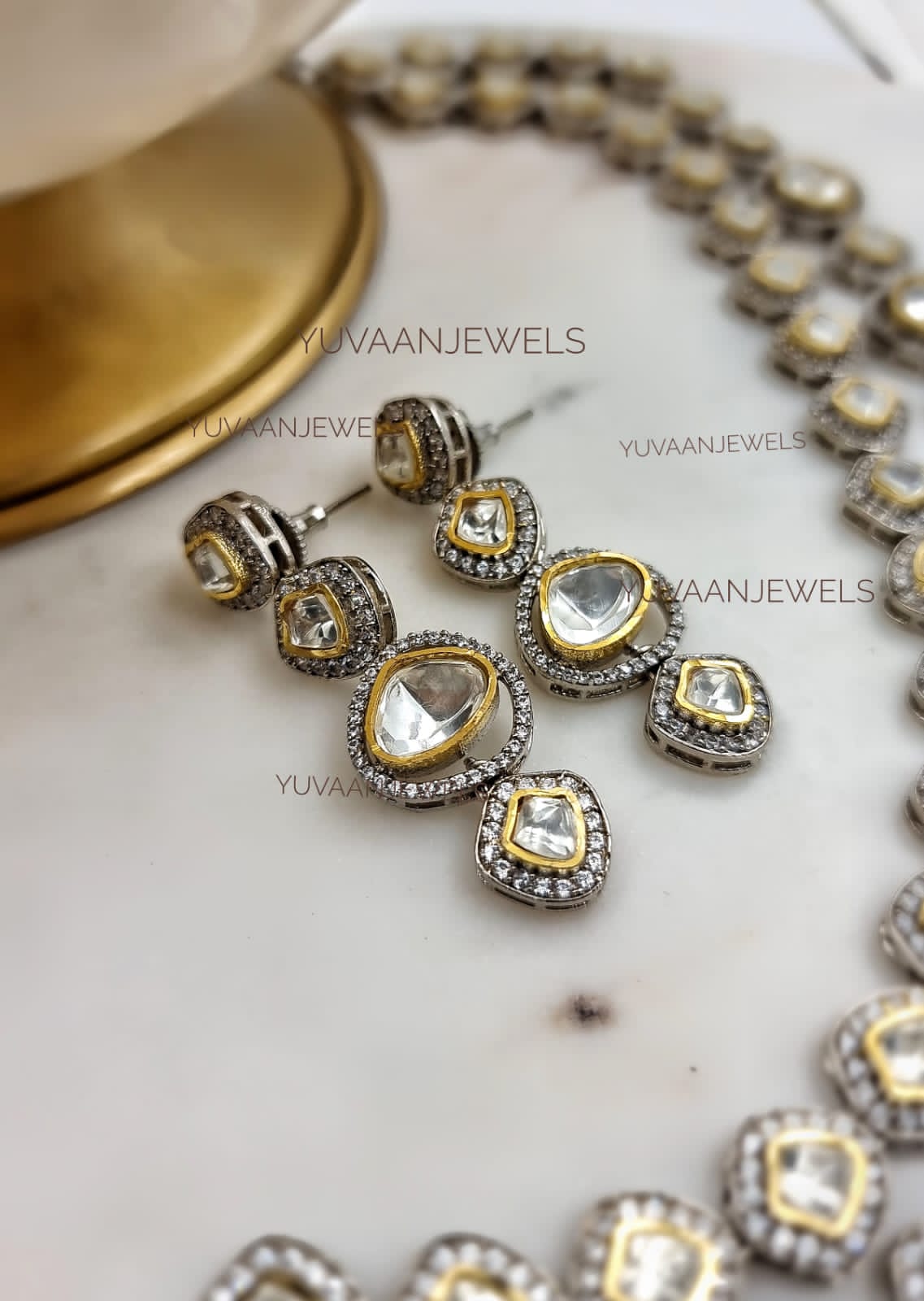 Devì Uncut Polki strand - Image 8