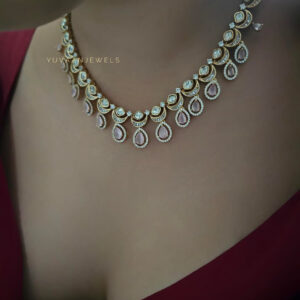 Kavya polki necklace