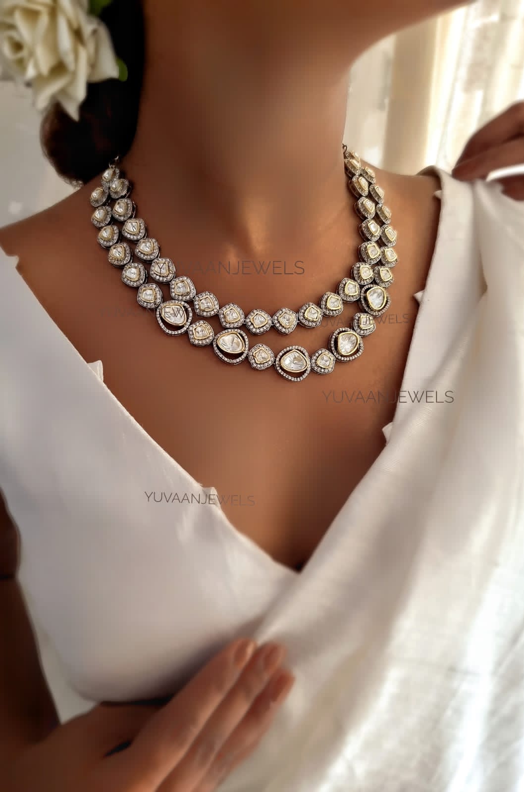 Devì Uncut Polki strand - Image 11