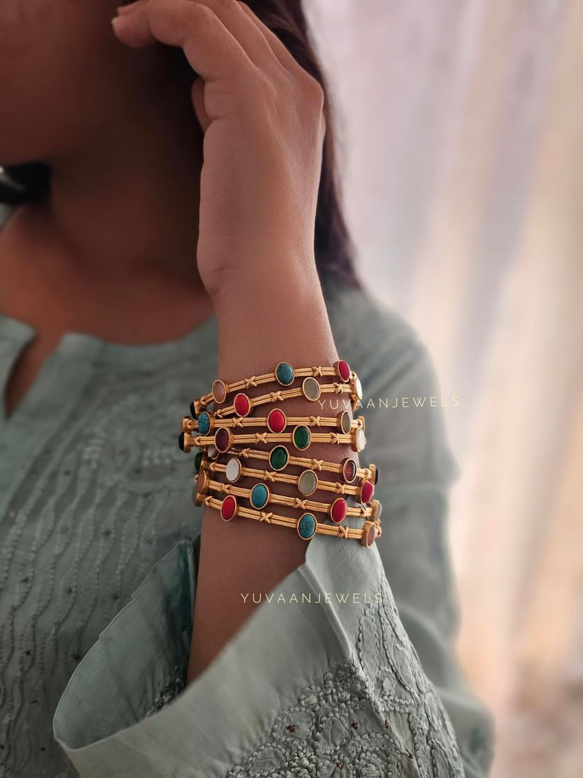 Rangaat Navratna Bangles - Image 6