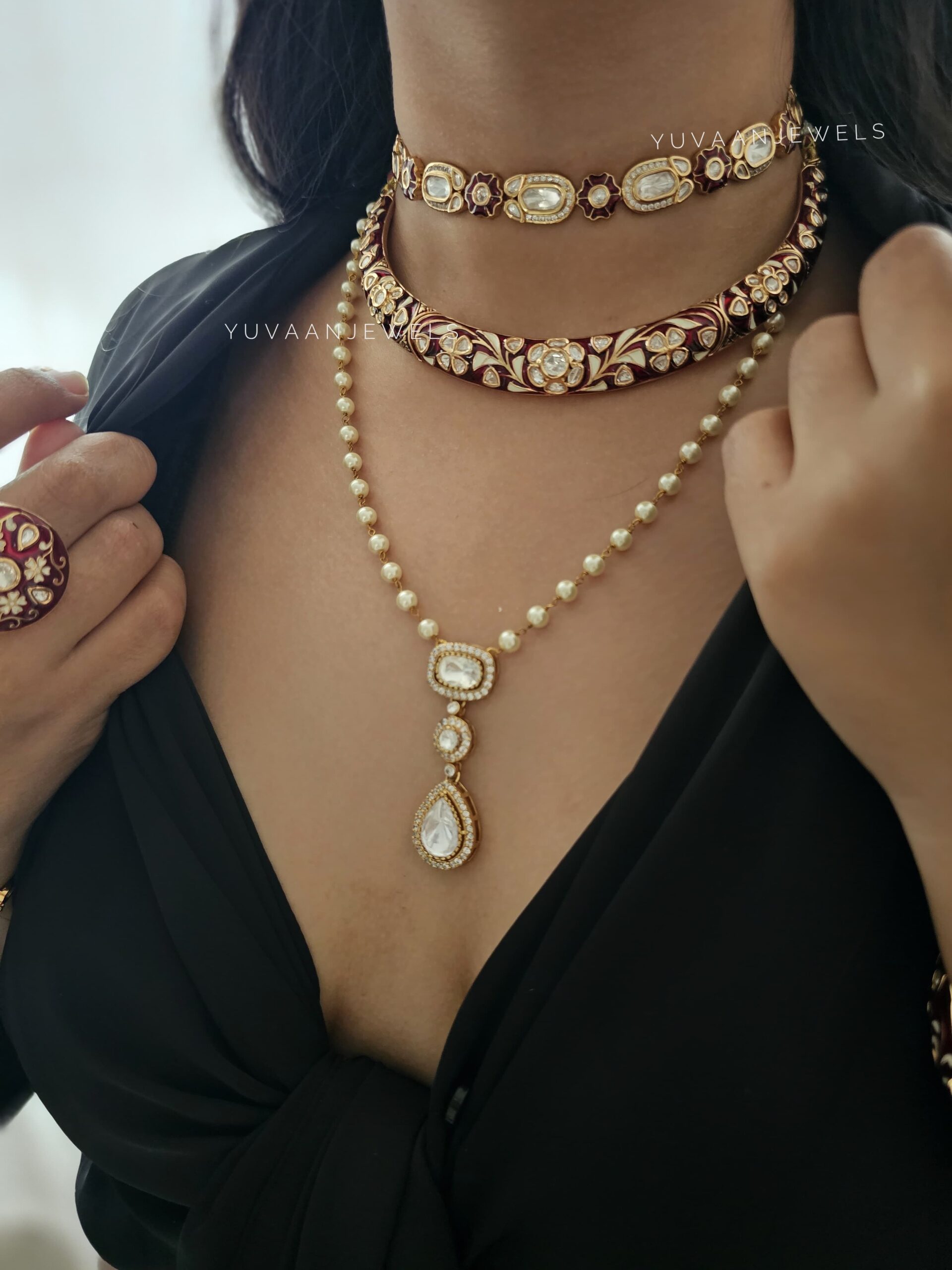 Shenaaz Pearl Necklace
