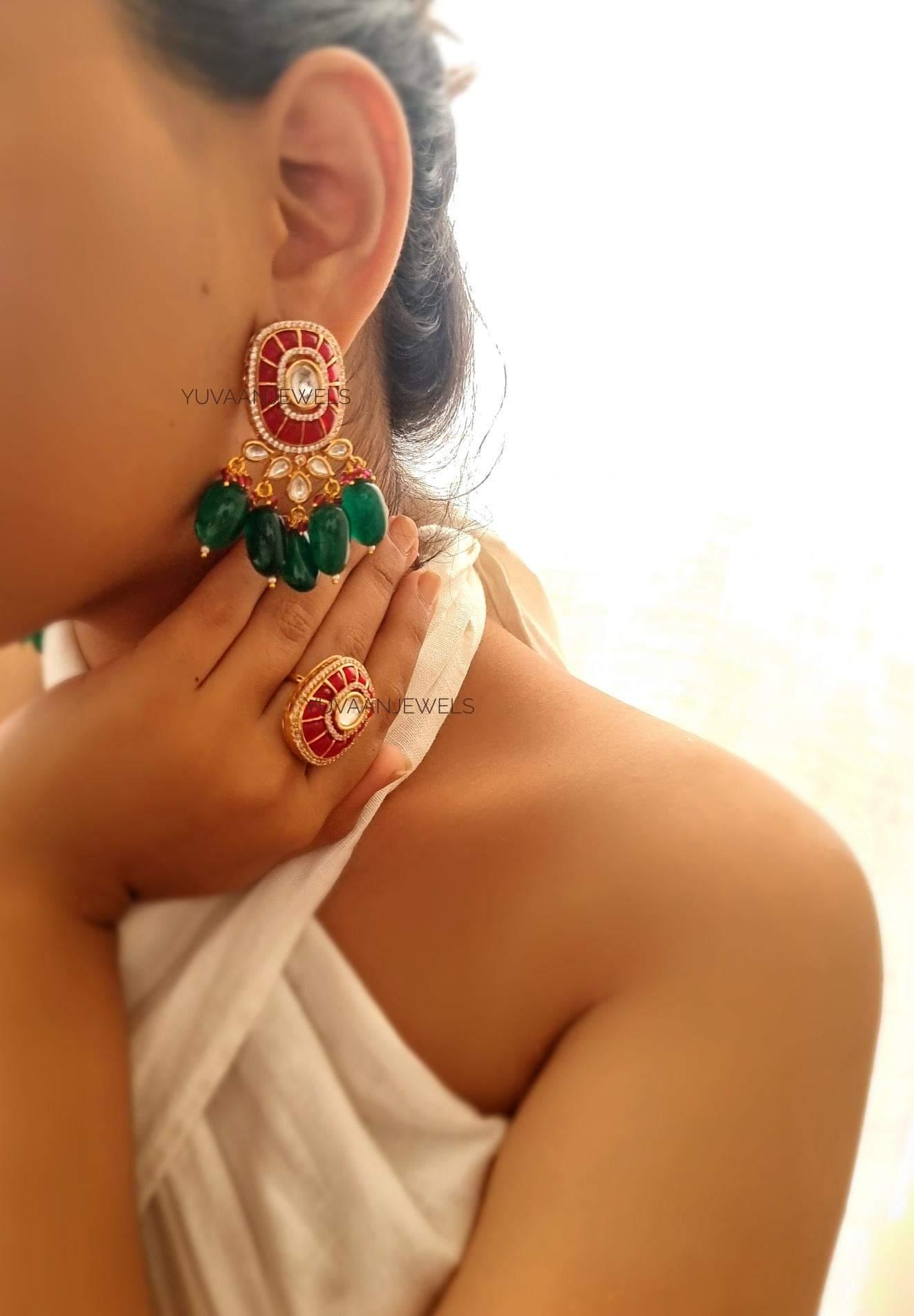 ISPITA POLKI DROPS RING - Image 6