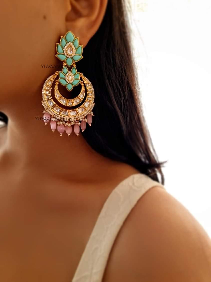 Isha Moonsanite Chaandbaali