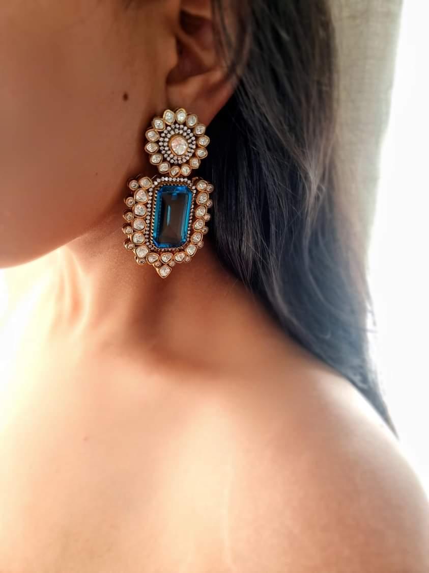 Mohak Quartz Earrings