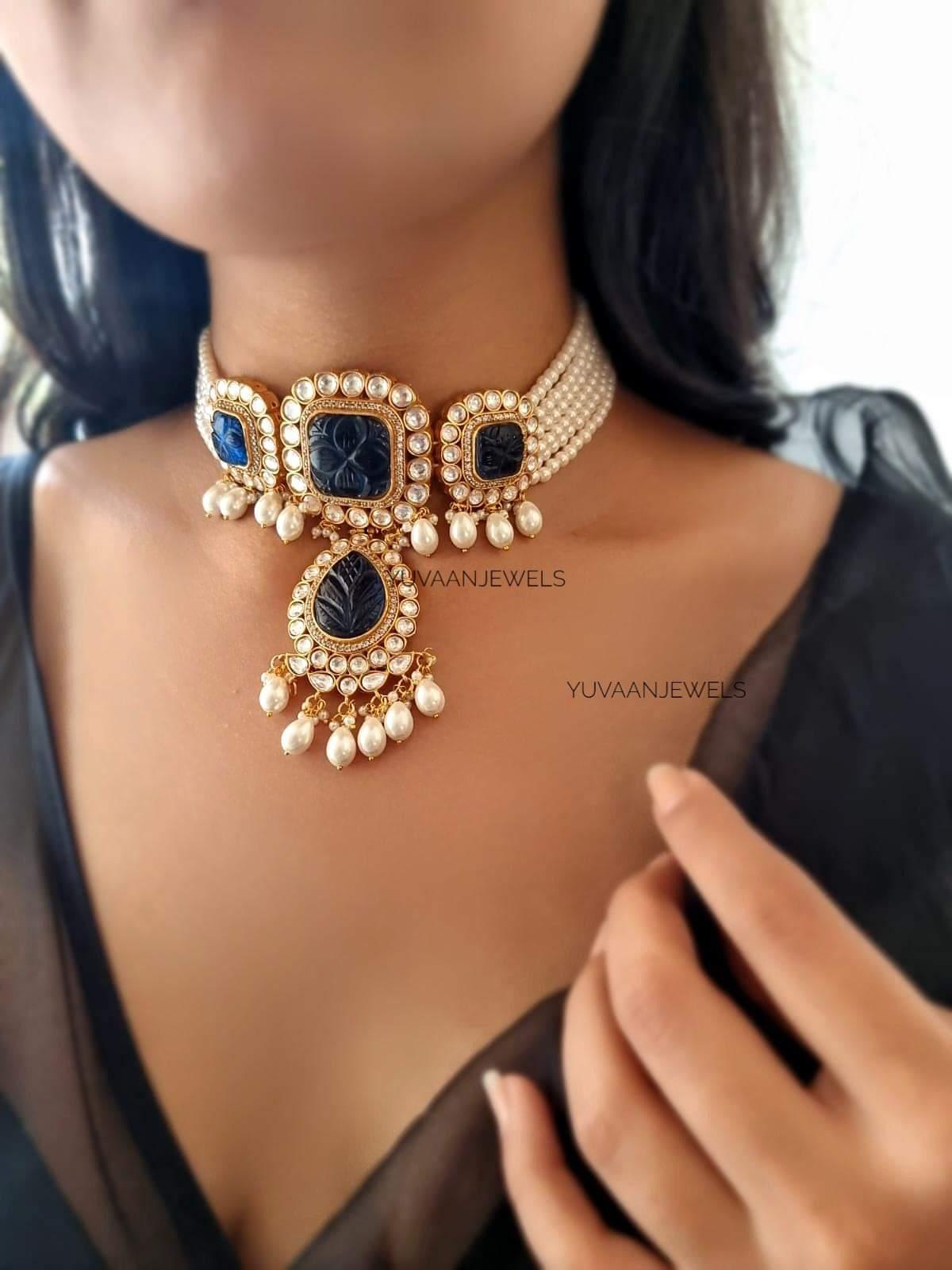 Gul pearl choker Necklace