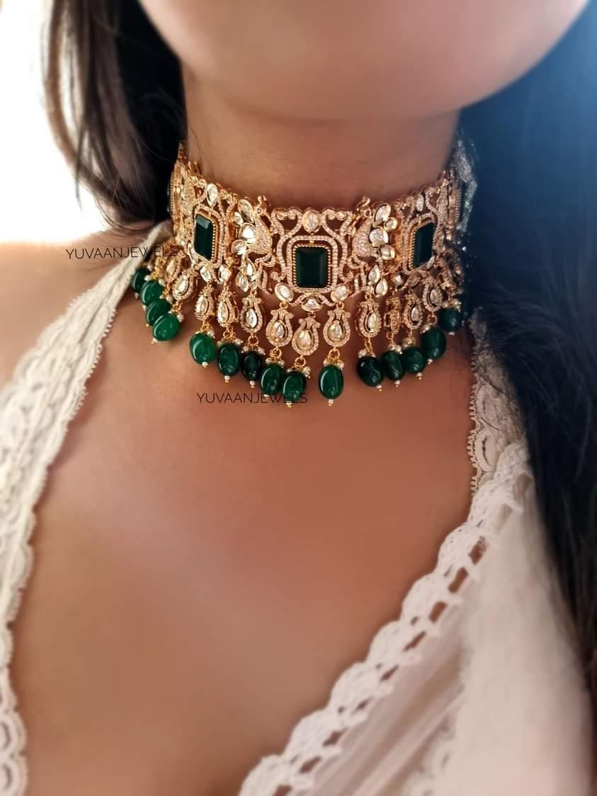 Mayur Zari Necklace