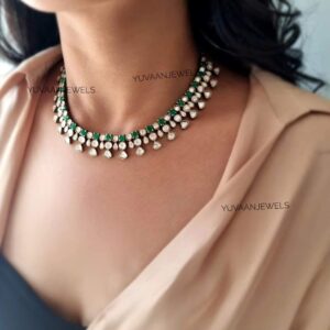 Seyat polki necklace