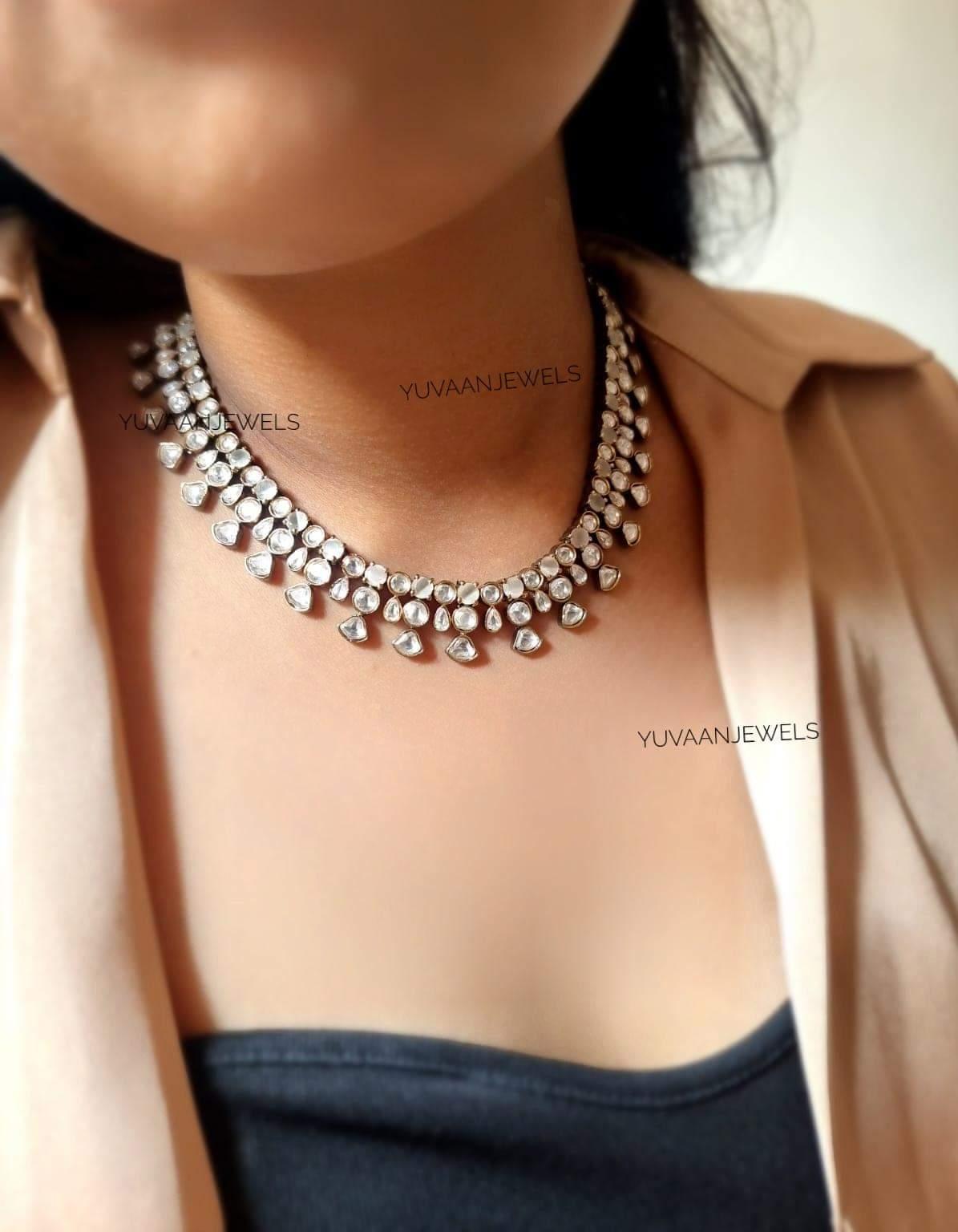 Seyat polki Necklace