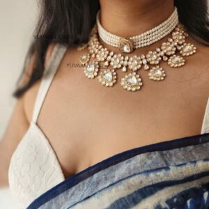 Banjara polki choker