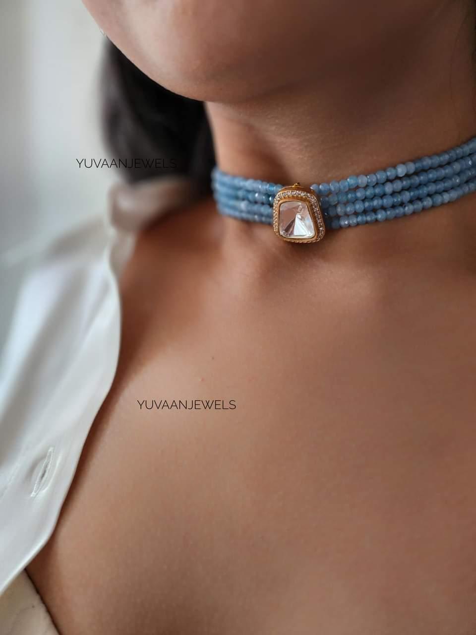 Banjara polki choker