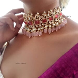 Madhumita Zari choker