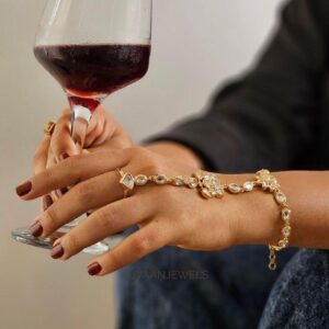 Heer polki hath phool