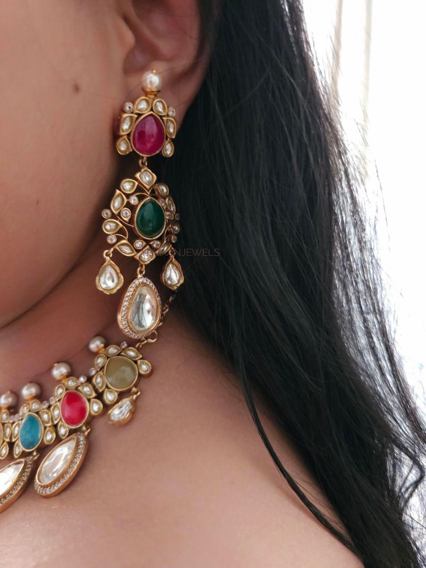 Nav rass polki necklace - Image 8