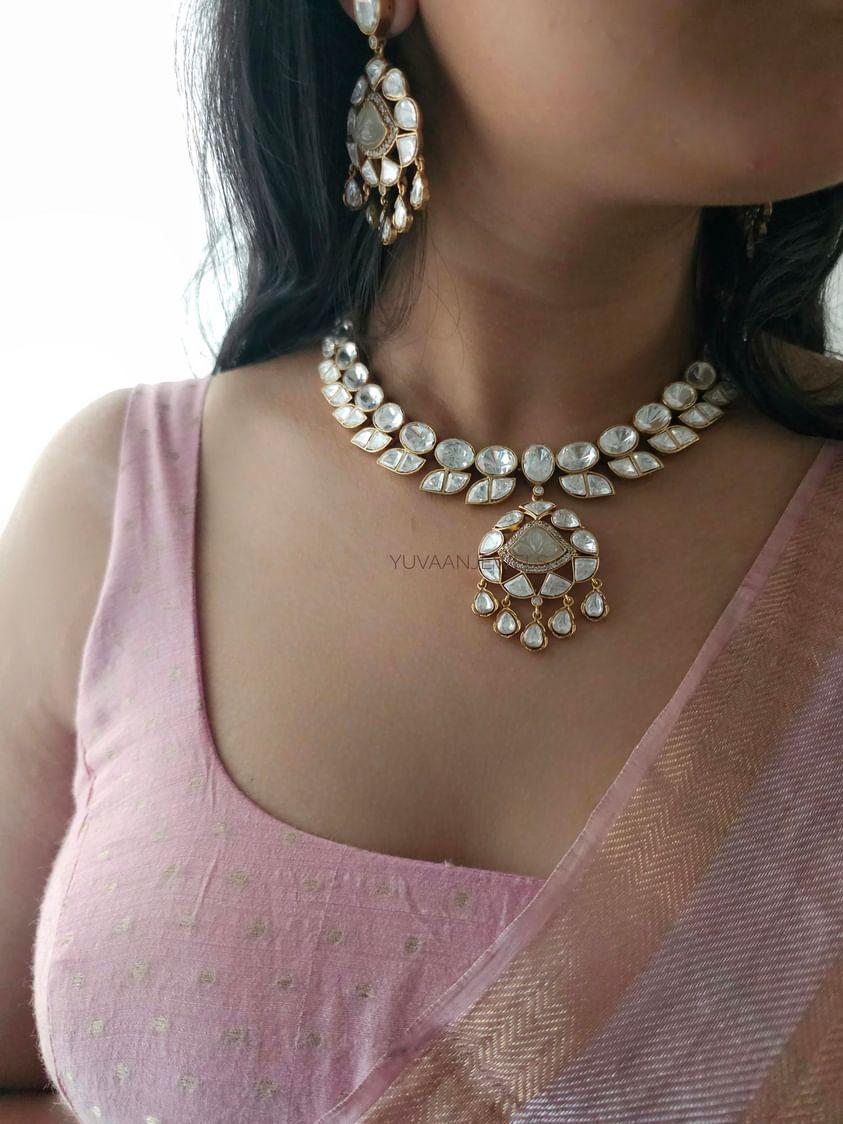 Sehar polki necklace - Image 3