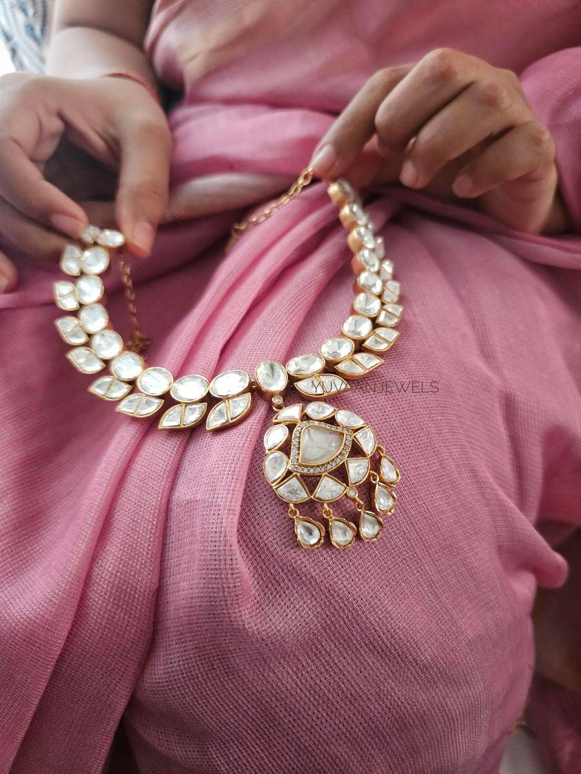 Sehar polki necklace - Image 4