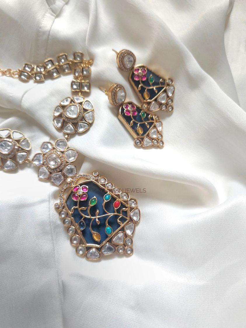 Deccani handcrafted necklace