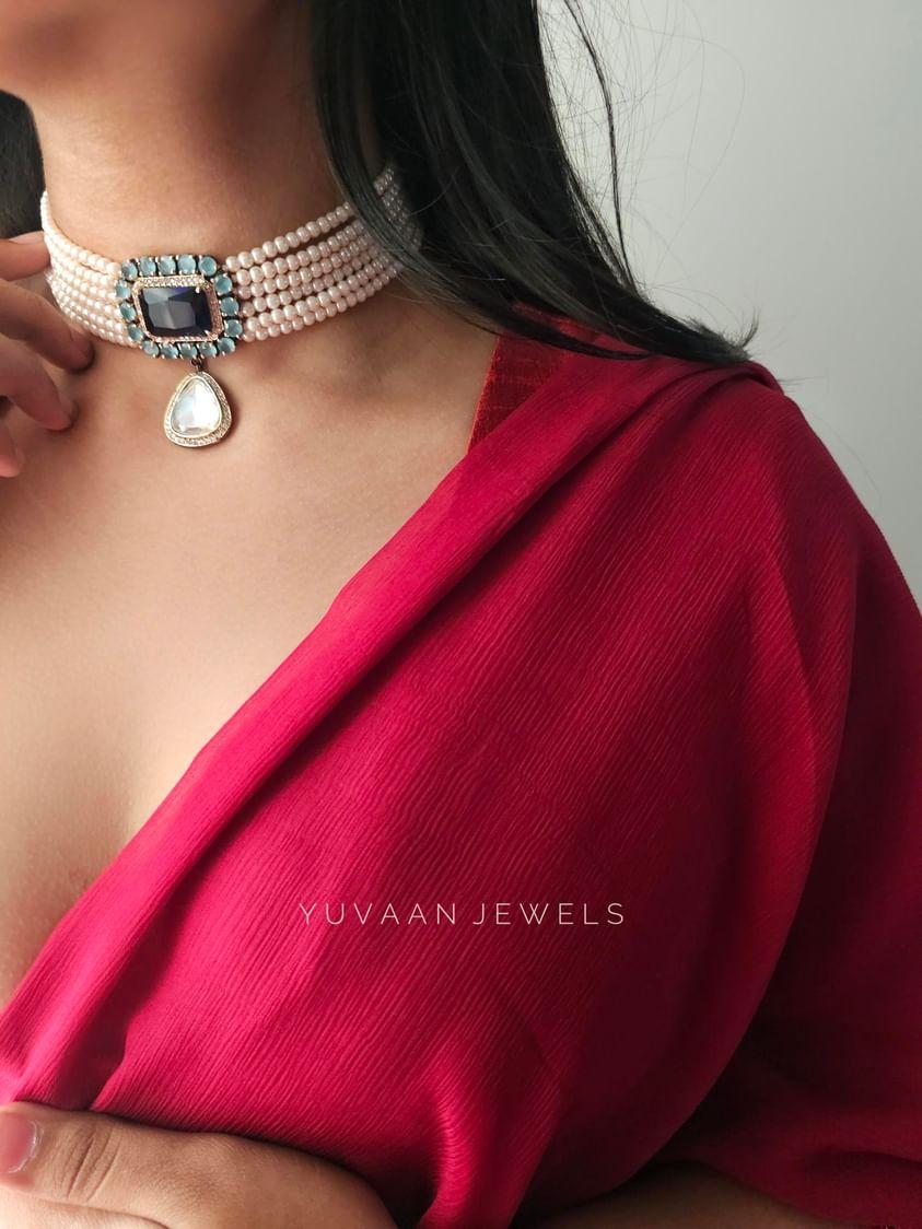 Suhana pearl choker - Image 10