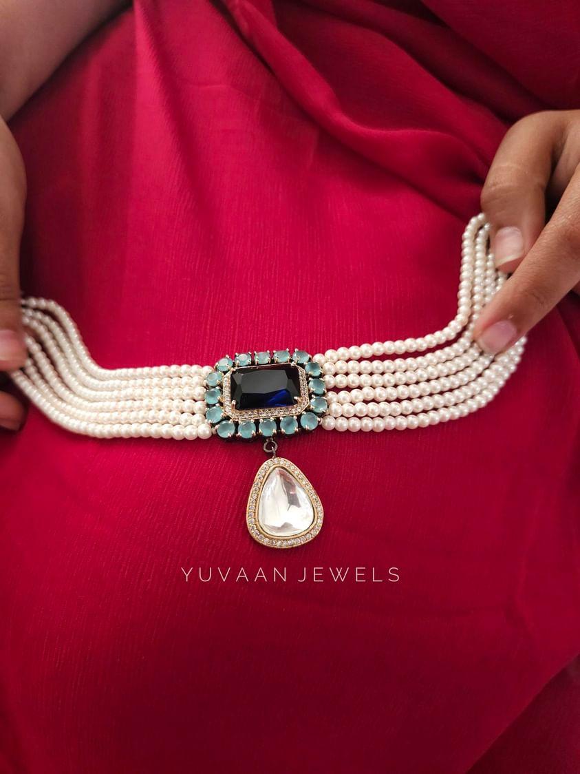 Suhana pearl choker - Image 14