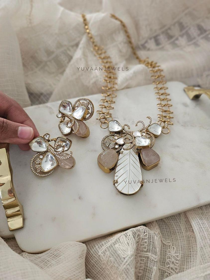 Caramel handcrafted necklace