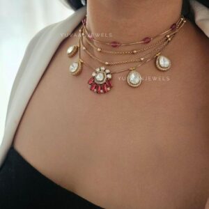 Selah multi-layered polki