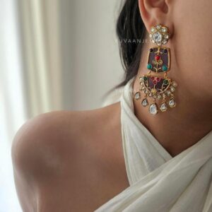 Sarangi quartz earrings