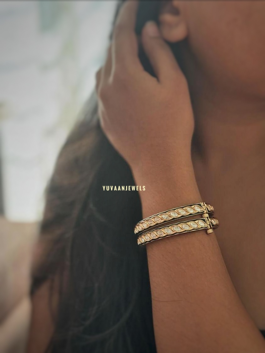 Khushi polki bangles