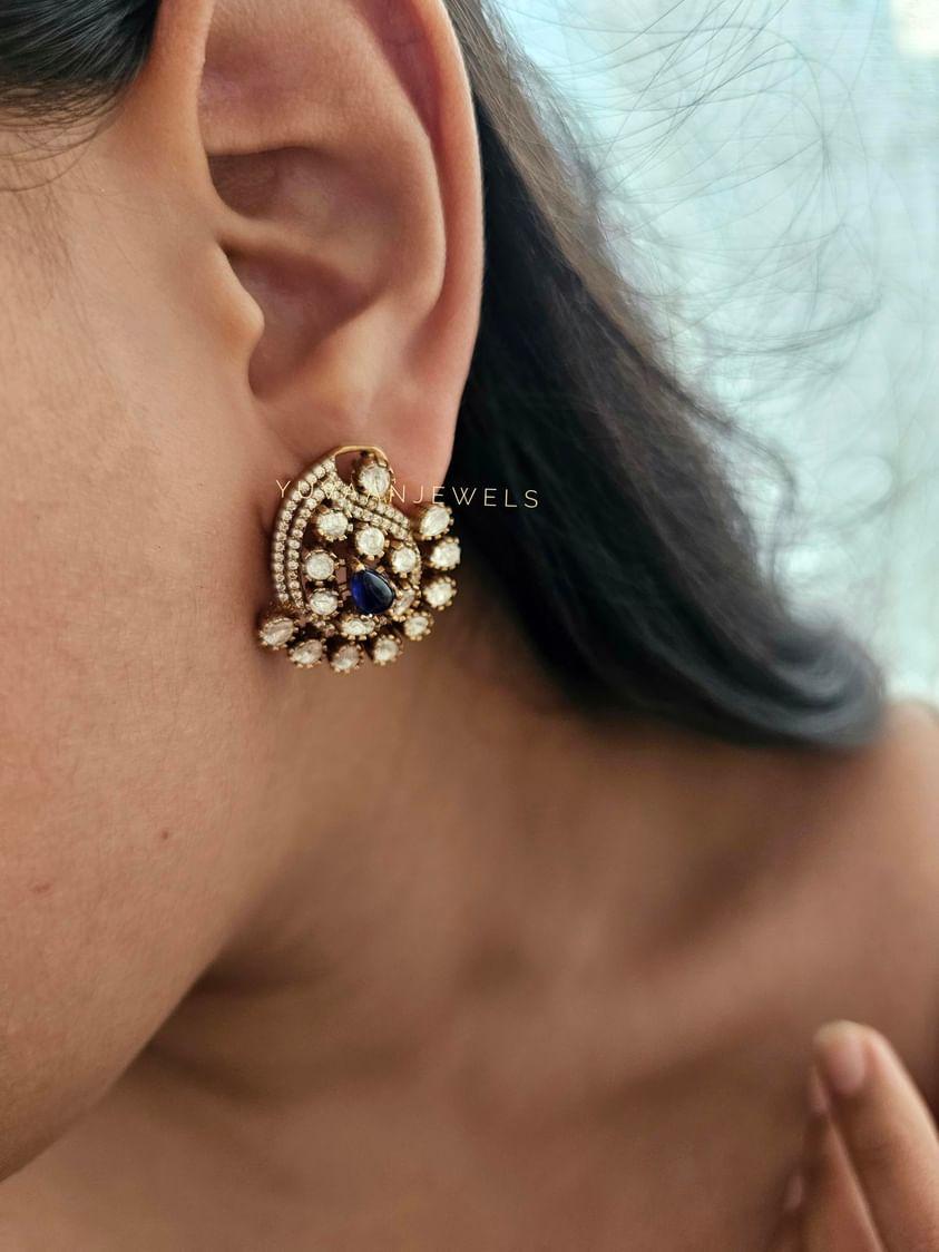 Kali polki Earings - Image 2